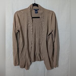 Architect Petites Tan Cardigan Shrug, Size PS